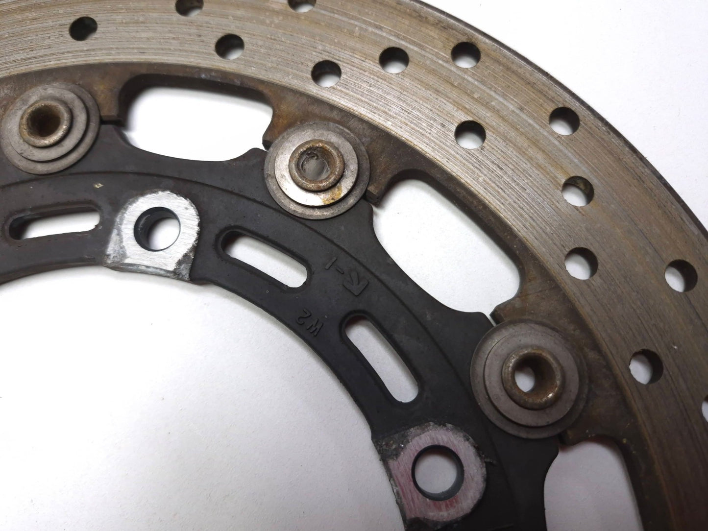 1998 Yamaha Yzf600r Brake Disc Front & Rear 3 Pcs OEM