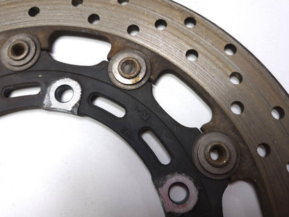 1998 Yamaha Yzf600r Brake Disc Front & Rear 3 Pcs OEM