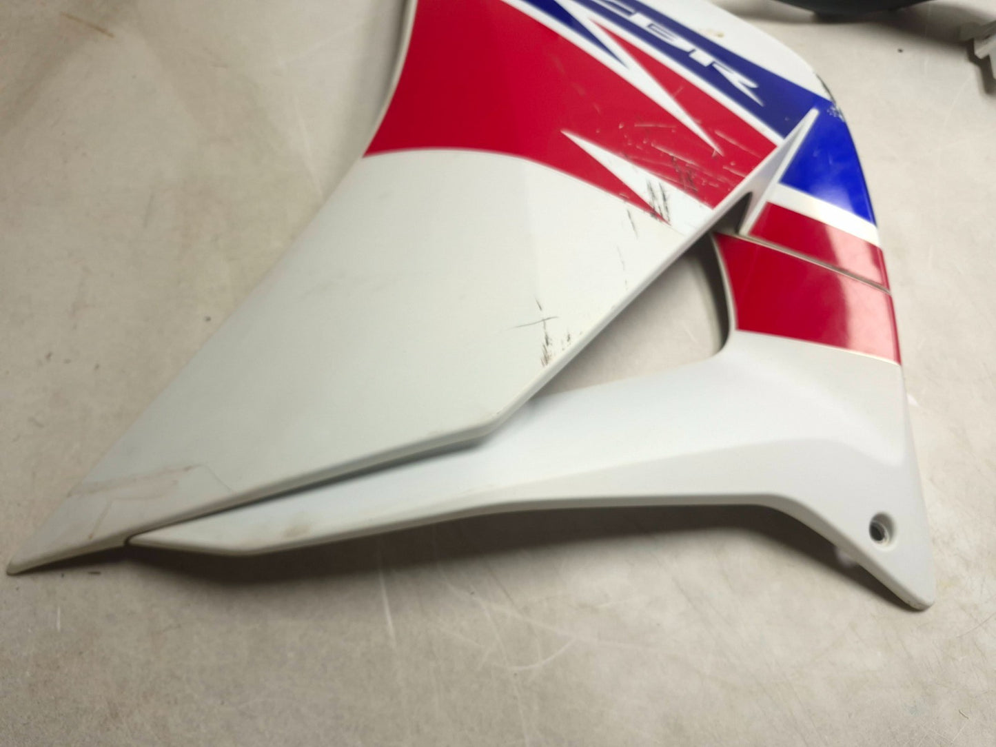 2013 Honda Cbr250 Left Side Fairing Cowl Panel 5psc OEM