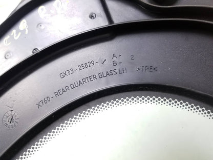 2017 Jaguar Xe Rear Driver Side Left Door Vent Window Glass OEM Gx73-25829-a