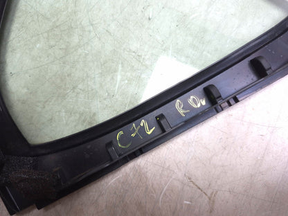 2009 Lexus IS250 Rear Door Quarter Window Glass Left Driver Side OEM