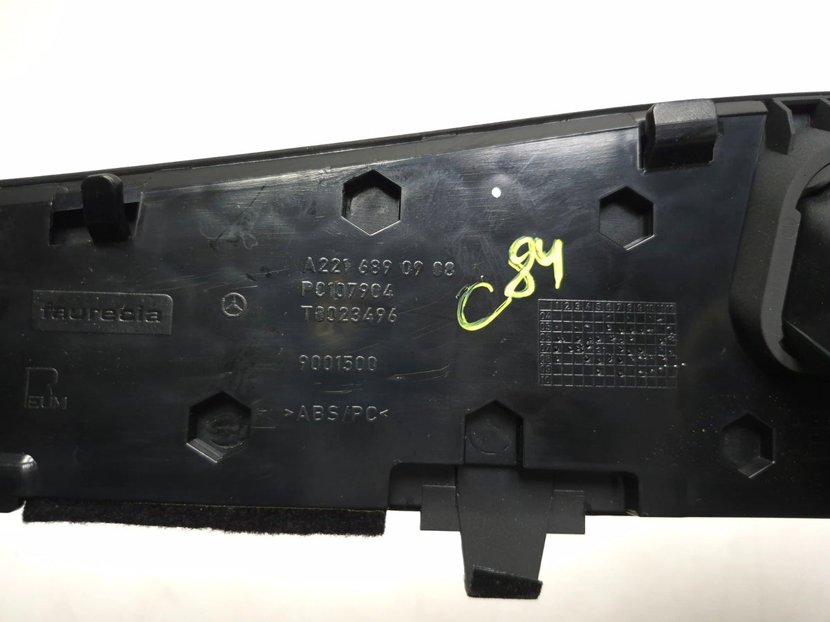 2011 Mercedes S400 W221 Center Dash Air Vent Trim Panel OEM