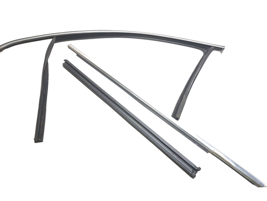 2011 Volkswagen Tiguan Front Door Weatherstrip Seal Driver Side Left 3pcs OEM