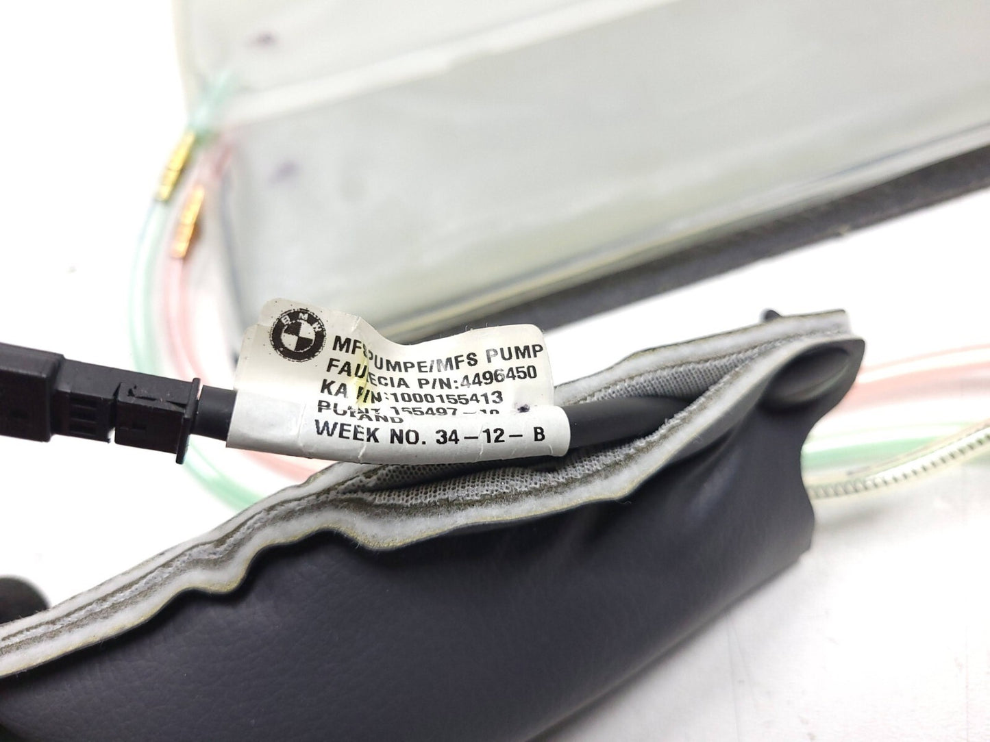 2012 - 2014 BMW X6 Front Seat Lumbar Support Passenger Side Right OEM