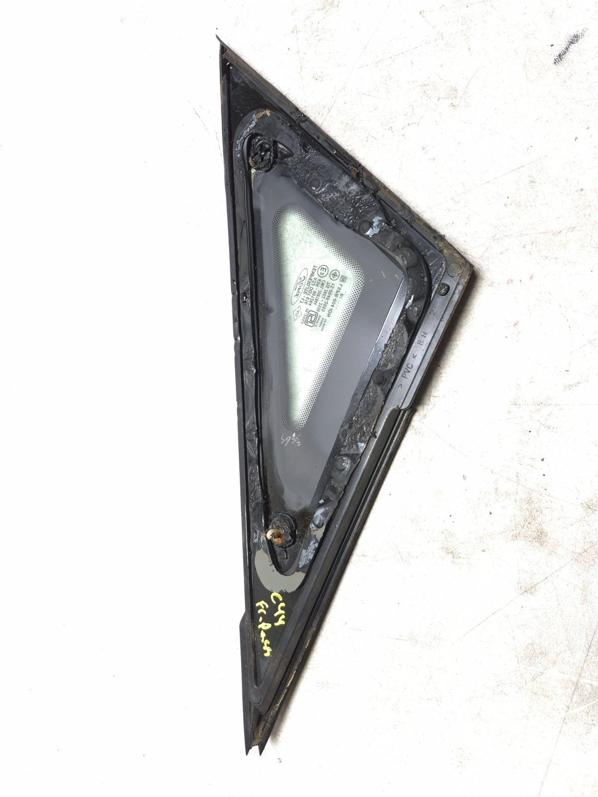 2019 Ford Ecosport Front Vent Glass Front Passenger Side Right OEM