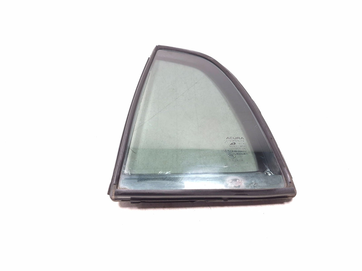2008 Acura Tl Type-s Rear Vent Quarter Window Glass Driver Side Left  OEM