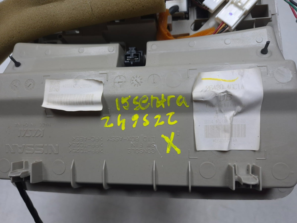 2015 Nissan Sentra Dome Light Overhead Console OEM