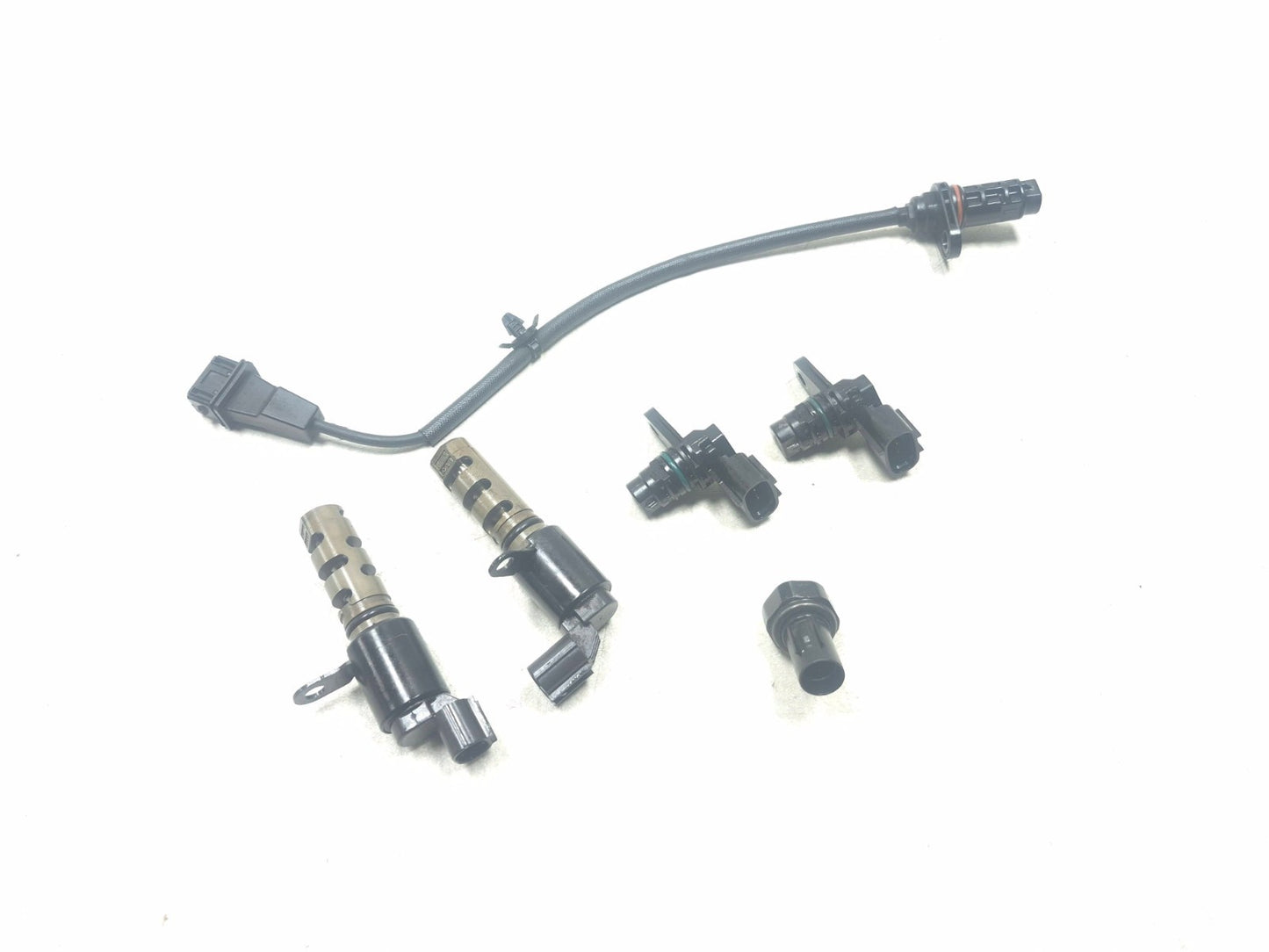 2012 Hyundai Sonata 2.4l Vvt Solenoid & Camshaft & Crankshaft Sensor Set OEM
