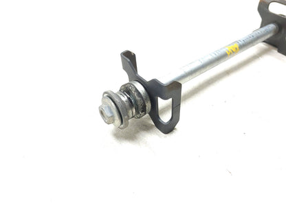 2008 Kawasaki Ninja 250 R Ex250j Rear & Front Wheel Swingarm Axle 3 Pcs OEM