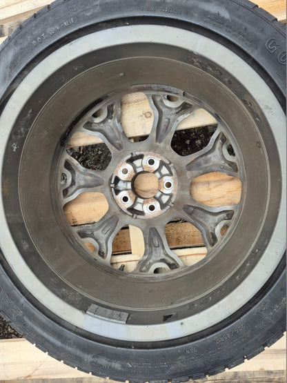 2014 Fiat 500l Trekking Wheel Rim W/ Tire Good Year  225/45 R17 2 Pcs OEM