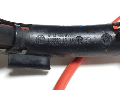 2014 BMW F15 X5 X6 Under Floor Positive Battery Cable Wire Harness OEM