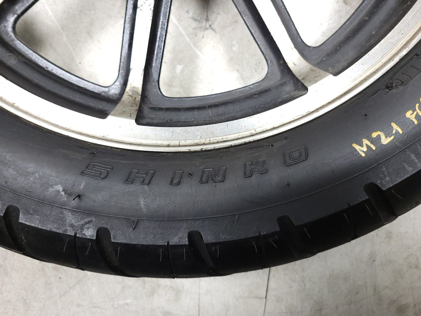 1984 - 1987 Honda Gl1200 Goldwing Front Wheel Rim & Tire  OEM