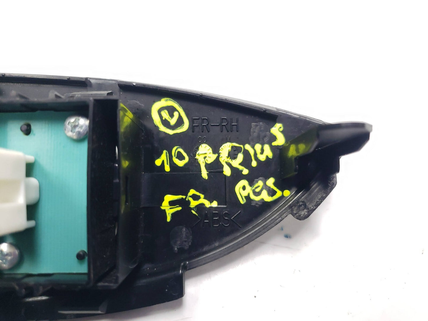 10  15 Toyota Prius Front Window Control Switch Passenger Side Right OEM