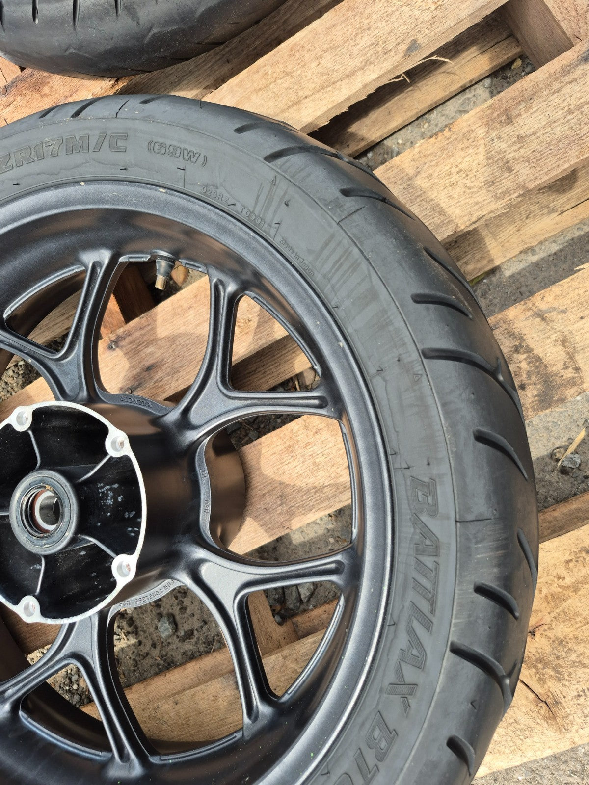 2015 Honda Ctx700n Wheel Rim & Tire Front & Rear *straight* OEM