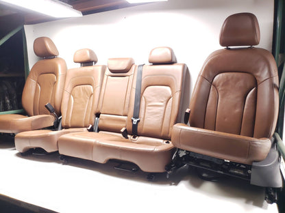 09 10 11 12 Audi Q5 Front Rear Seat Set Interior OEM ✅