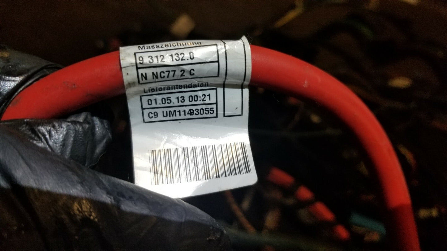 2011 BMW 328xi E90 Under Hood Interior Body Wire Harness OEM