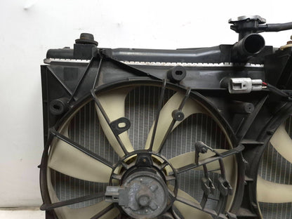 2012 Toyota Camry Front Engine Radiator Dual Fan Motor W/ Reservoir OEM