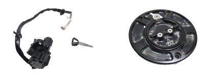 2017 Kawasaki Vulcan S En650c Ignition Lock Switch Key & Lock Fuel Cap Set OEM