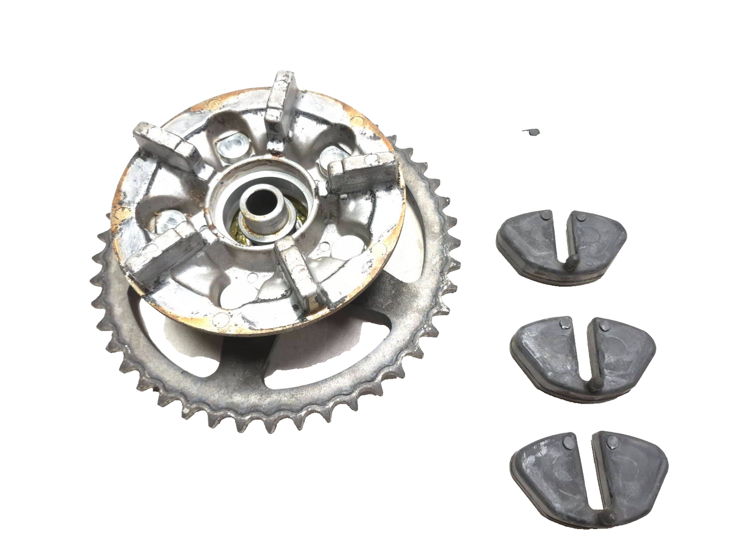 2001 Suzuki Gsx 750f Katana Rear Sprocket Assembly & Drive Chain OEM