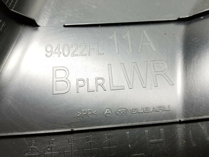 17 18 19 Subaru Impreza Sport Left Driver Center Lower B Pillar Cover OEM 64k