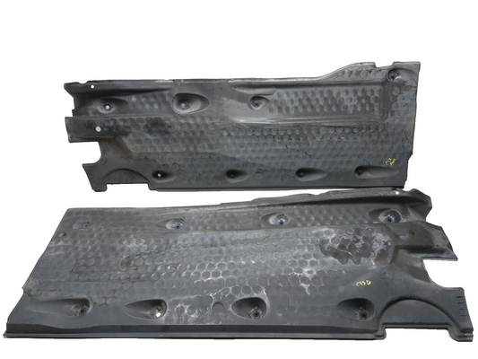 2011 Volkswagen Tiguan Se Underbody Shield Guard Panel Left & Right Pair OEM