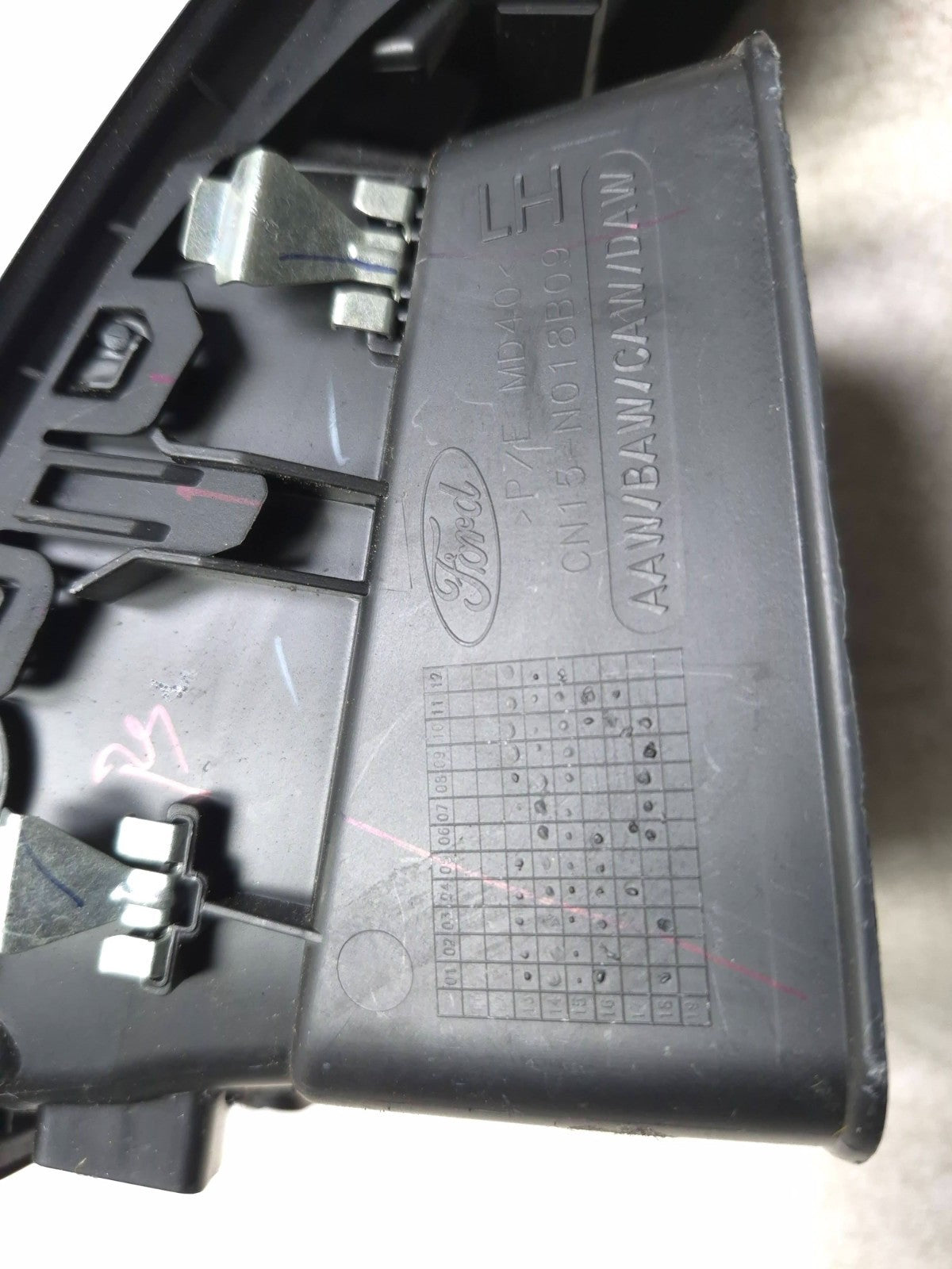 2019 Ford Ecosport Dashboard Air Vent Grille Driver Side Left OEM