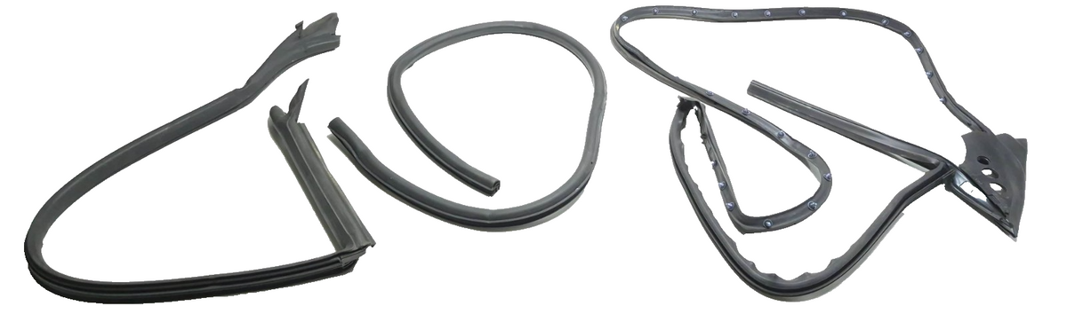 2010 Audi A5 Front Door Weatherstrip Seal Passenger Side 3 Pcs 8t0-837-912-g OEM
