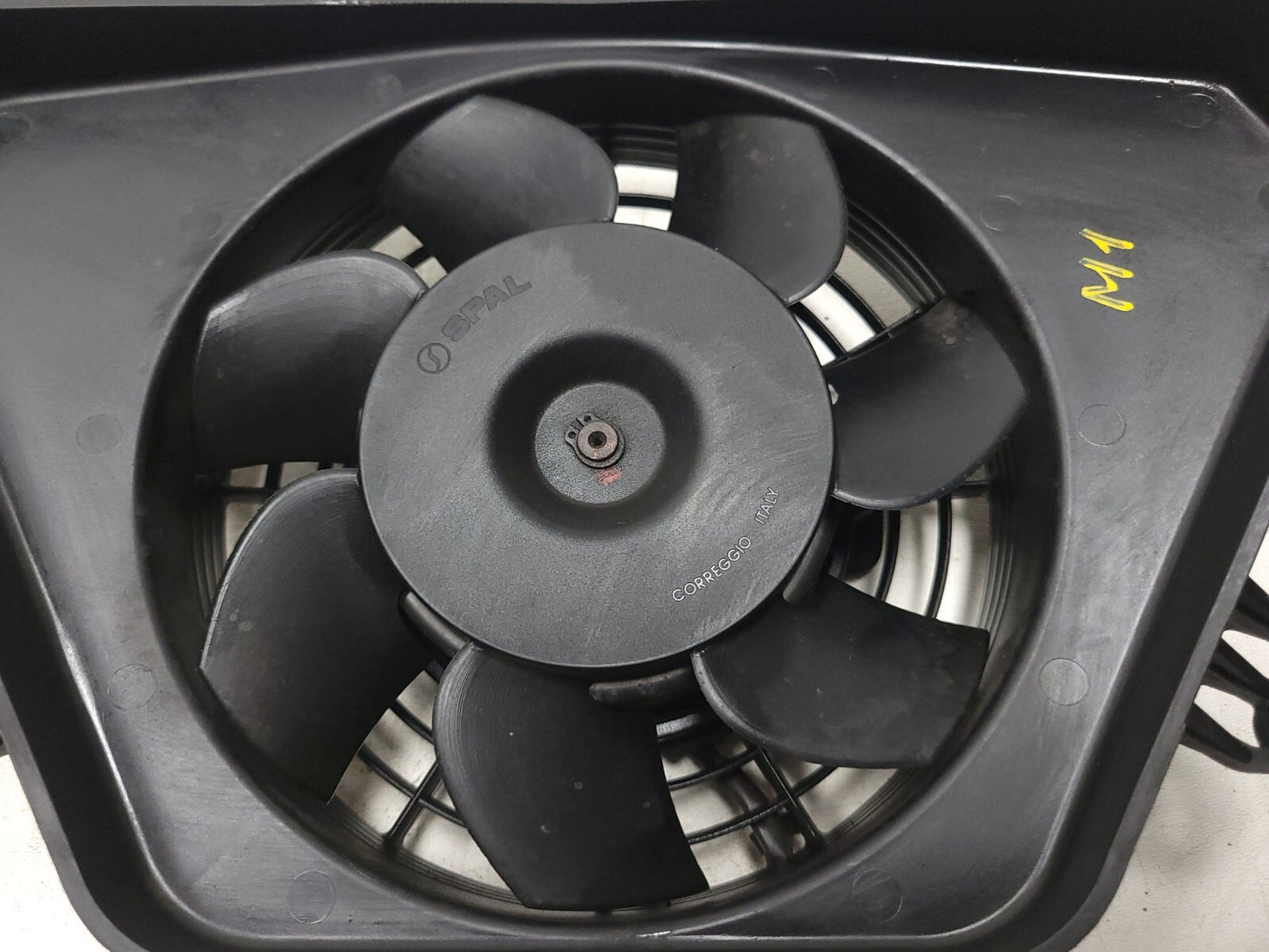 05-08 BMW K1200r K1200 Radiator Cooling Fan Motor Assembly  OEM