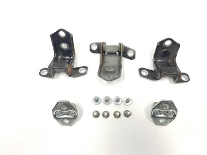 2009 Mazda Cx-7 Passenger Side Door Hinge & Striker 6pcs W/ Bolt 8pcs OEM