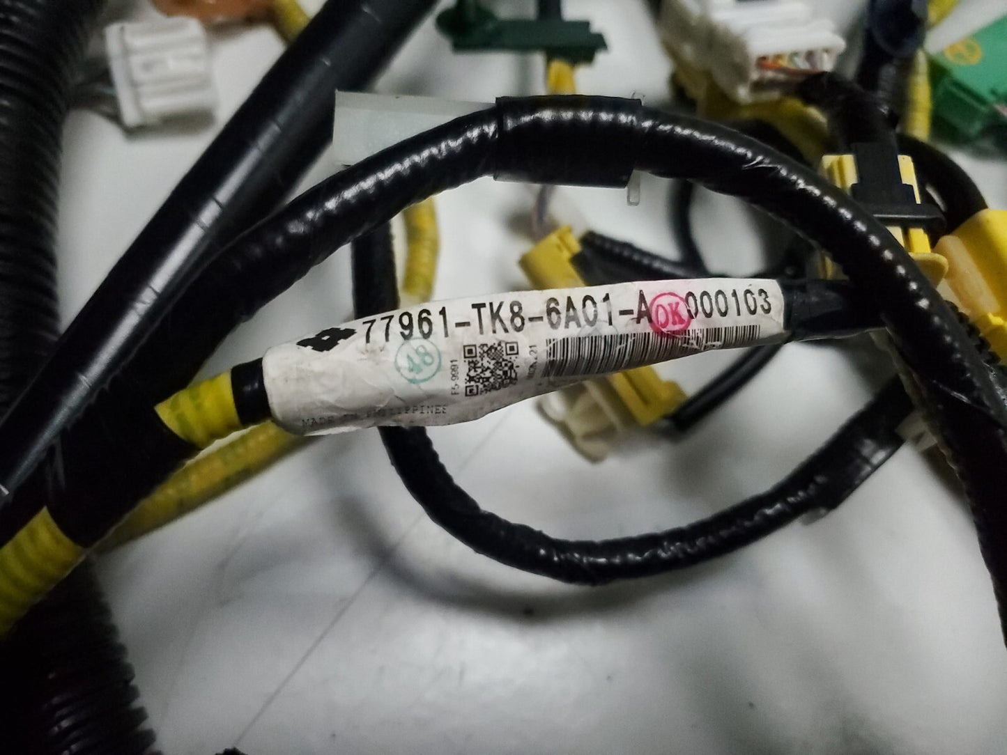 2012 Honda Odyssey Interior Wire Harness 77961-tk8 OEM
