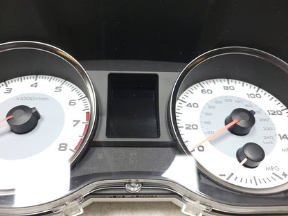 12-15 Subaru Impreza Instrument Speedometer Cluster 85003fj03 OEM Sedan 81k