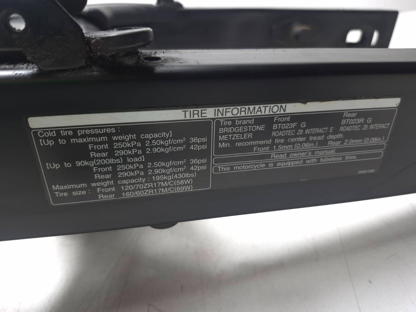 2012 Honda Nc700x Swingarm OEM