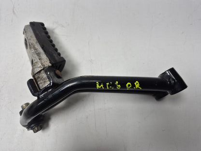 2022 Moto Guzzi V7 Rear Foot Peg & Mount Bracket Right OEM