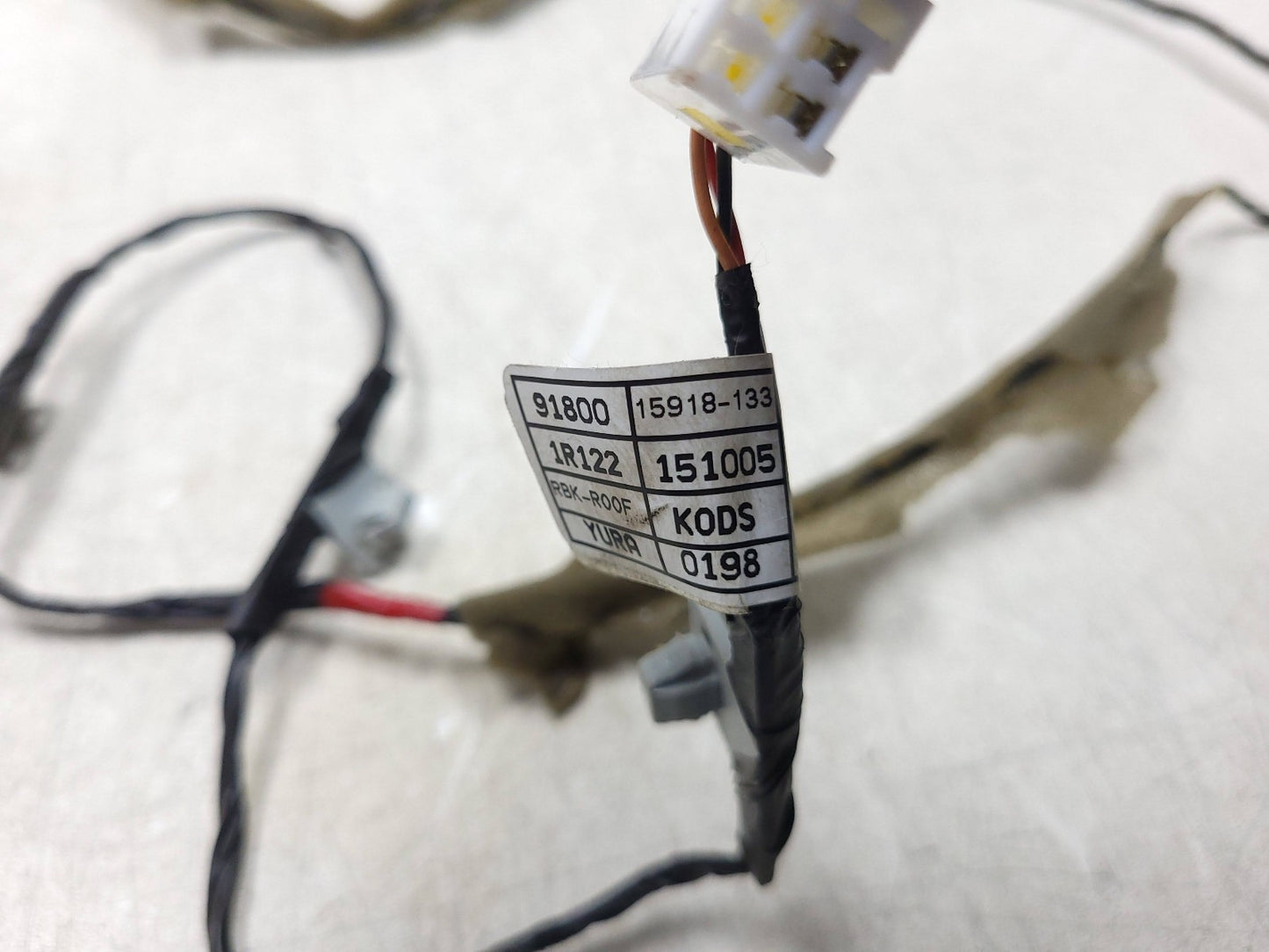 12-17 Hyundai Accent Sedan Overhead Roof Antenna Cable Wiring Harness OEM