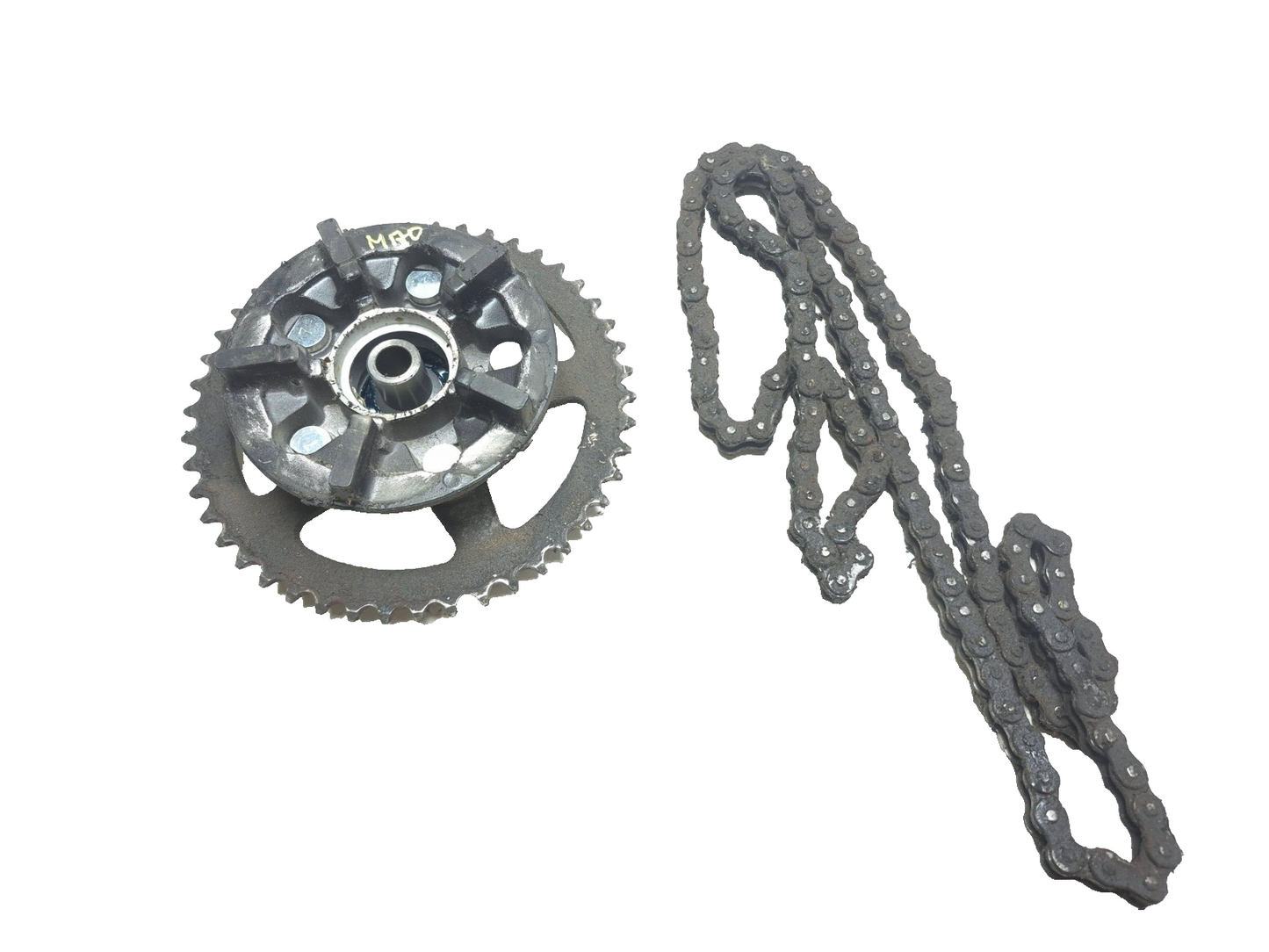2015 Suzuki Gw250 Rear Wheel Hub & Sprocket W/ Drive Chain OEM