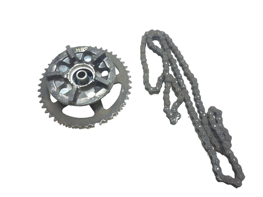 2015 Suzuki Gw250 Rear Wheel Hub & Sprocket W/ Drive Chain OEM