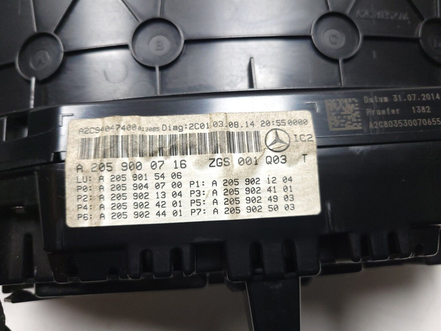 2015-2018 Mercedes C300 W205 Speedometer Odometer Instrument Cluster Gauge OEM