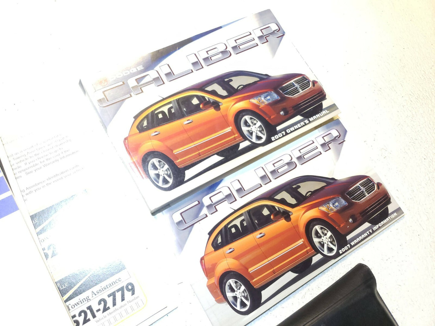 2007 Dodge Caliber Owners Manual Book W/ Case OEM