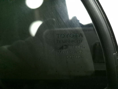 2007 Toyota Corolla Quarter Vent Glass Rear Driver Side Left OEM