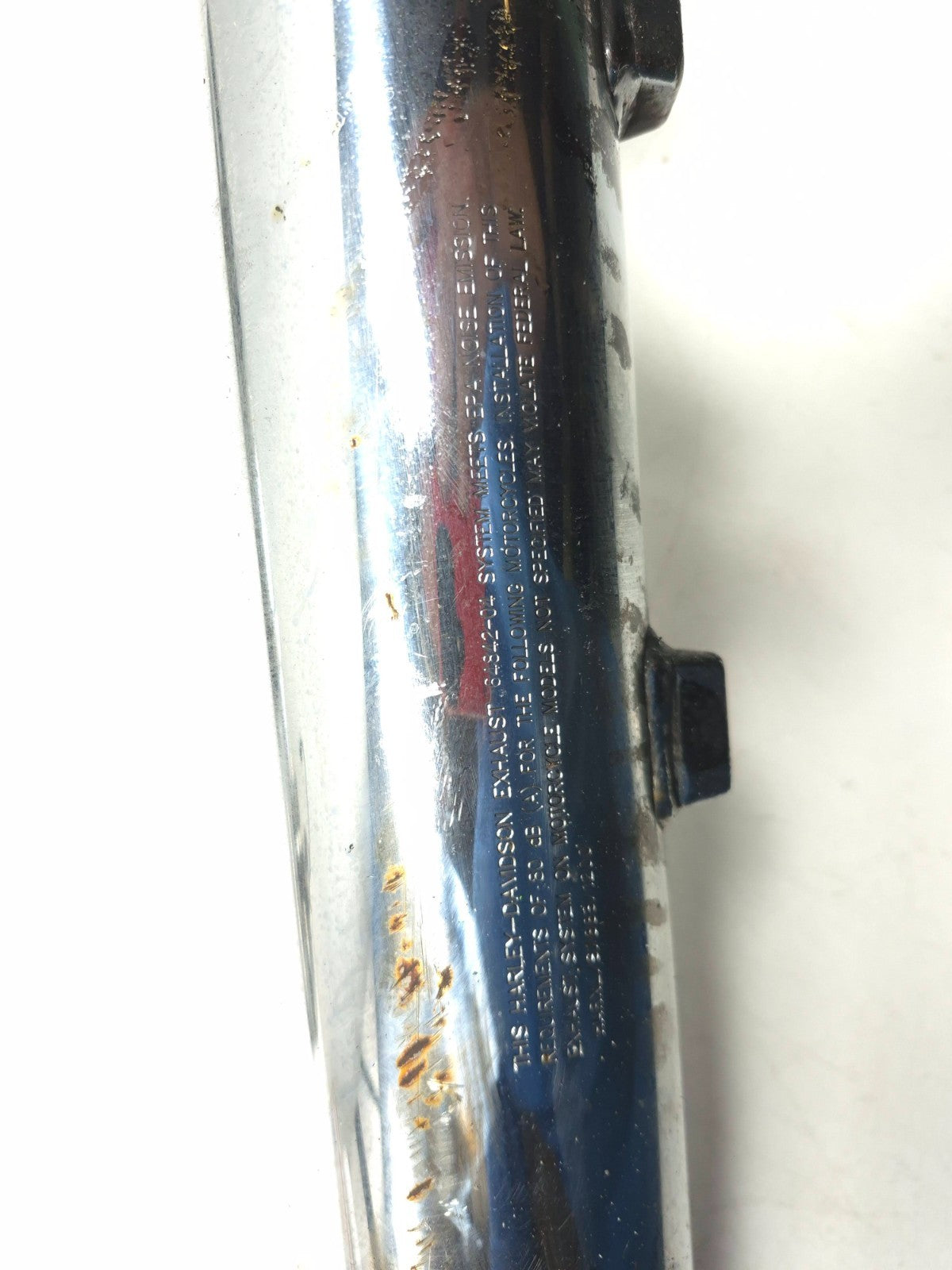 2004-2010 Harley-davidson Sportster Xl883 Exhaust Muffler Front & Rear OEM