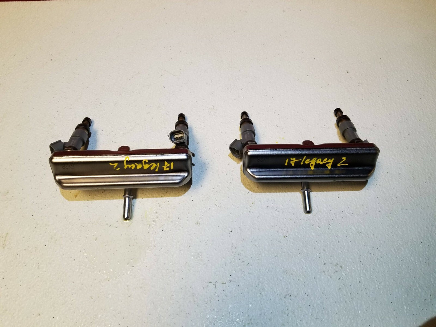 2017 Subaru Legacy Fuel Rail W/ Injector 2.5l OEM 10k Miles