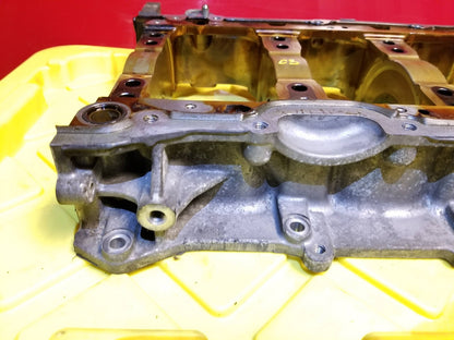 09-13 Infiniti G37 X Engine Upper Oil Pan Crankshaft Housing Vq37vhr OEM ✅