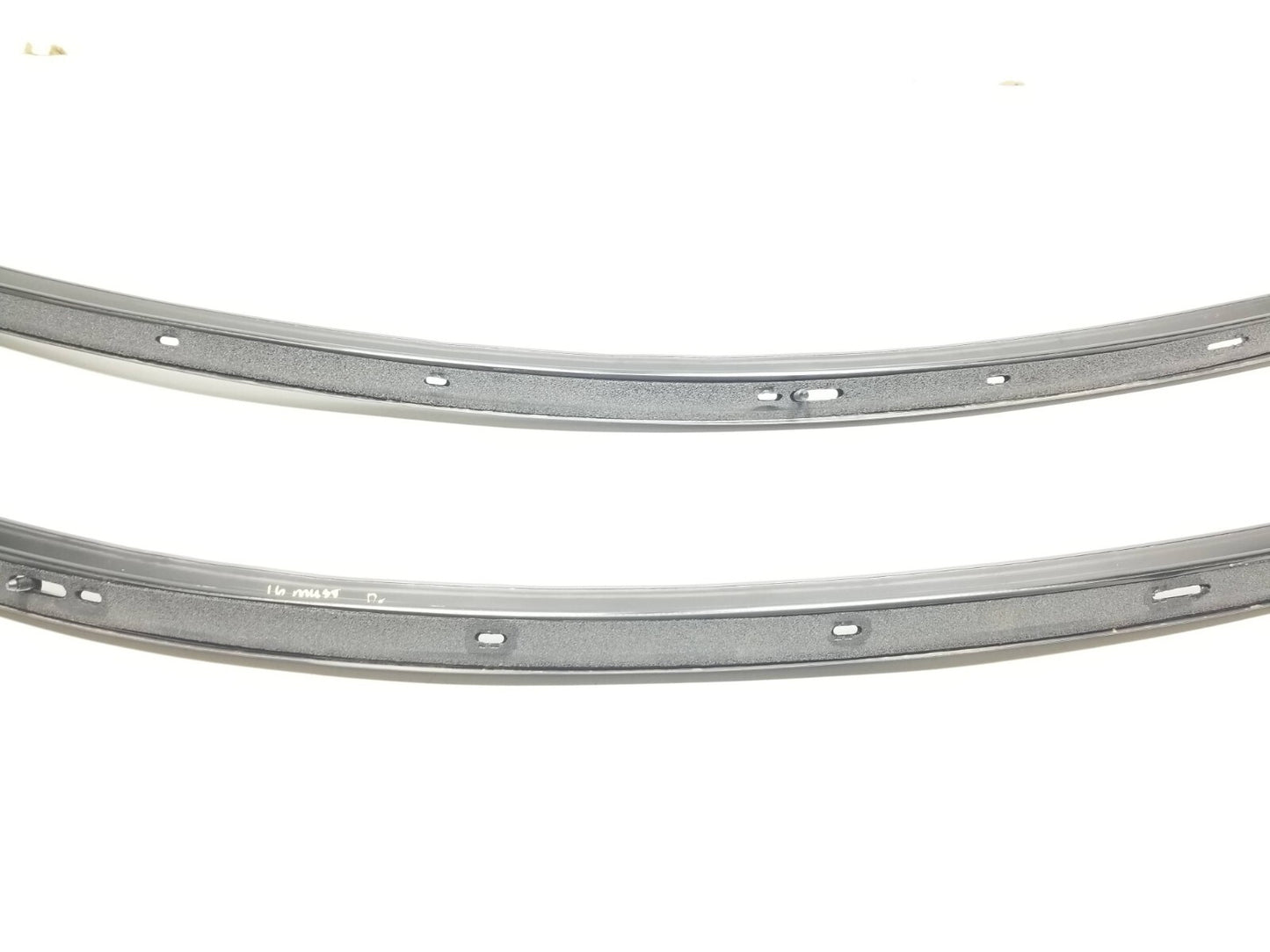 2016 Ford Mustang Coupe Front Roof Upper Molding Left & Right Pair OEM
