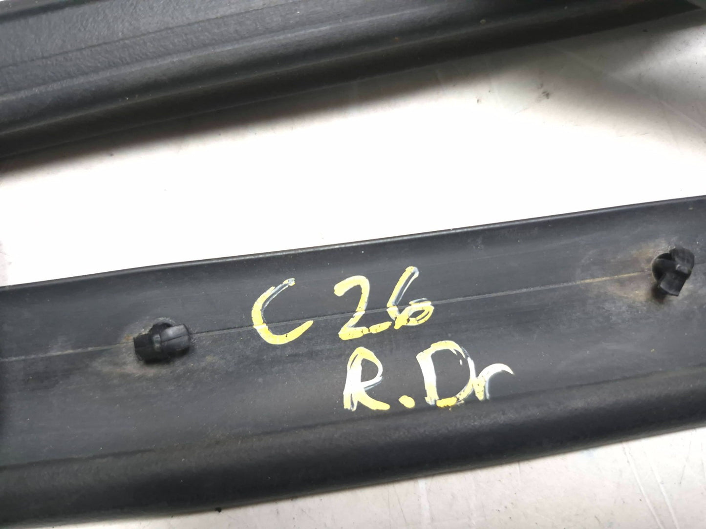 2016 Kia Soul Door Weatherstrip Rear Driver Side Left OEM