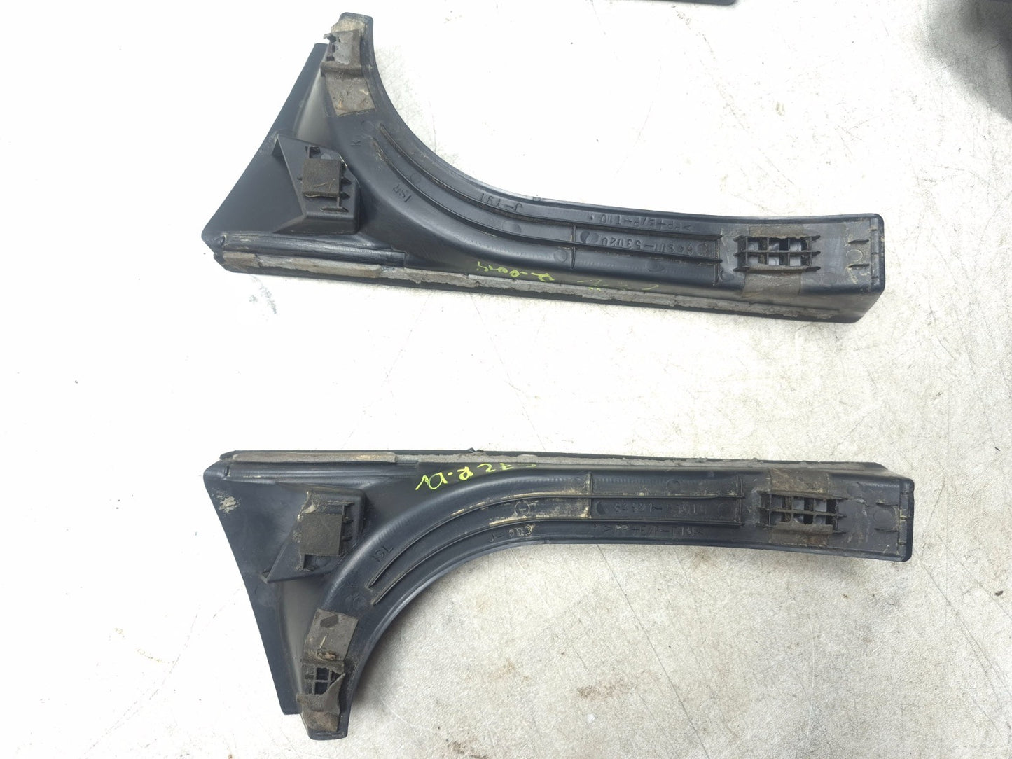 2009 Lexus IS250 Rear Trunk Luggage Trim Cover Panel 5pcs OEM