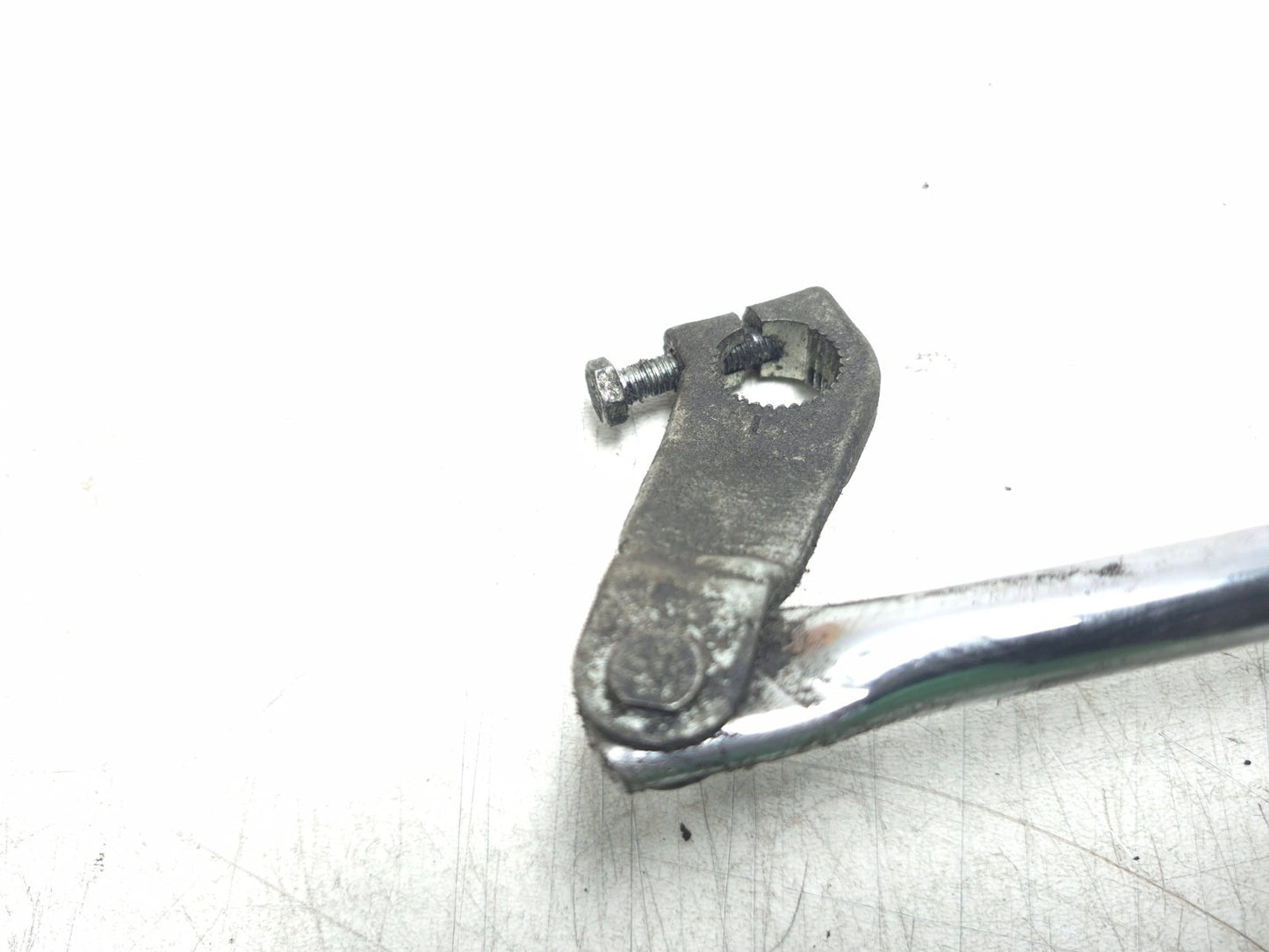 1999 Yamaha V Star Xvs650 Classic Front Right Foot Peg & Brake Pedal W/ Rod OEM