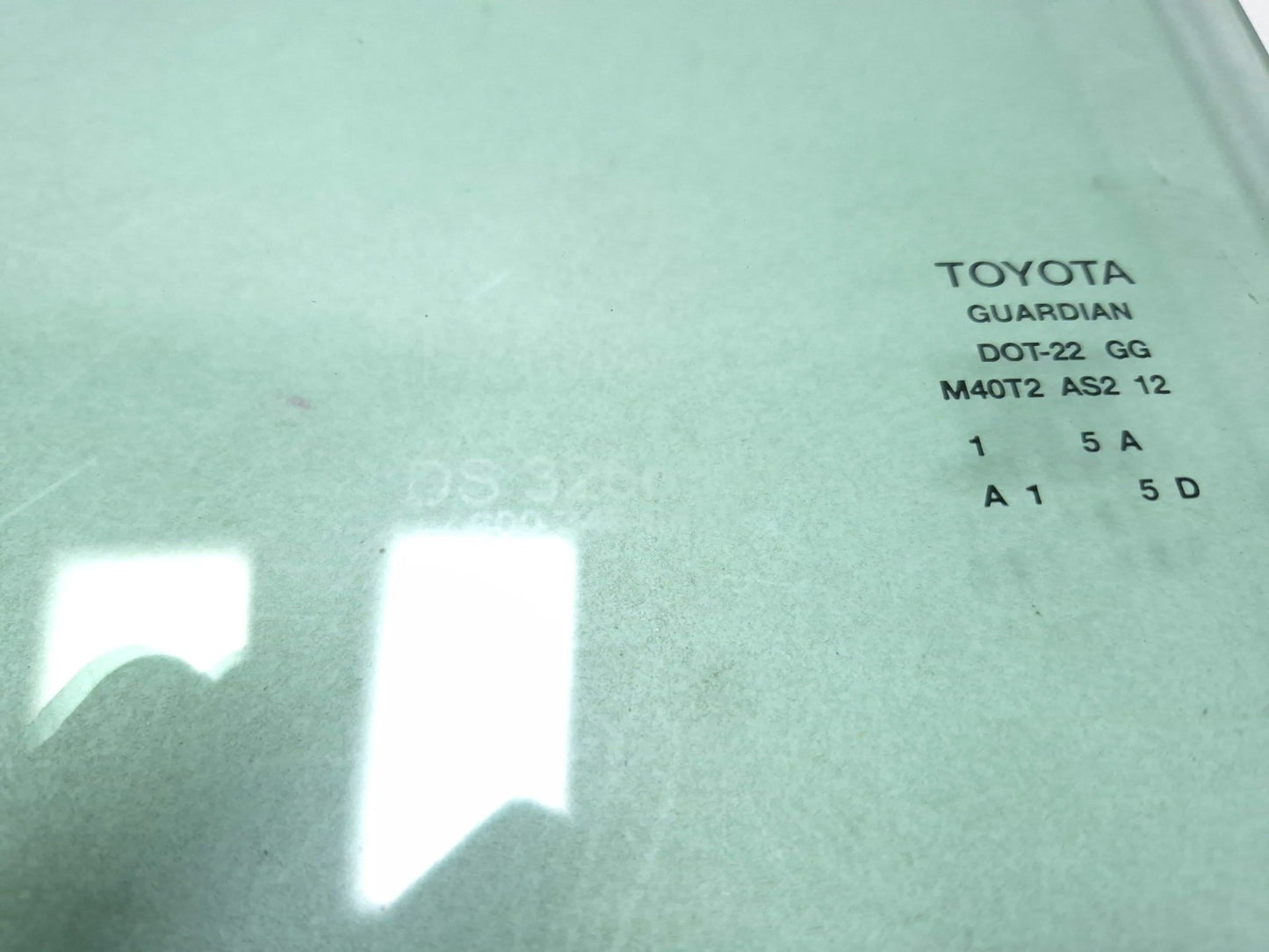 2012 Toyota Camry Rear Door Window Glass Driver Side Left OEM