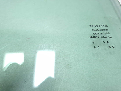 2012 Toyota Camry Rear Door Window Glass Driver Side Left OEM
