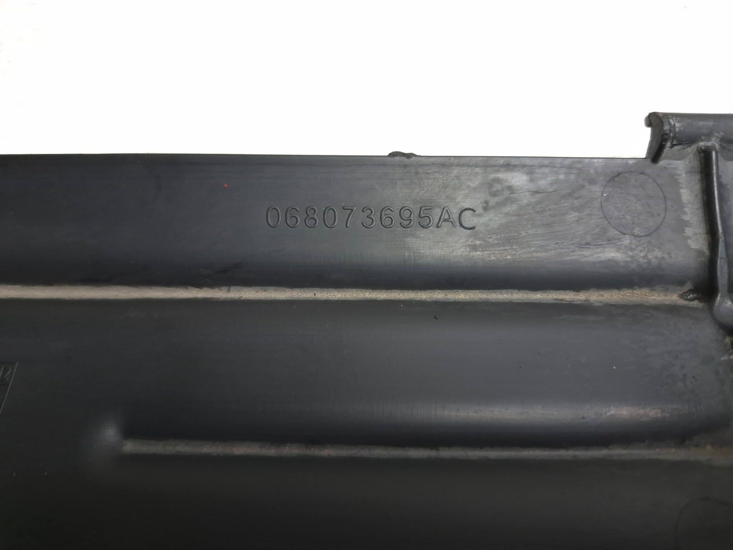 2013 Fiat 500 Turbo Front Radiator Protection Seal Cover Trim 2pcs OEM