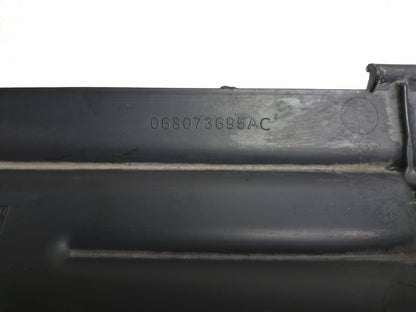 2013 Fiat 500 Turbo Front Radiator Protection Seal Cover Trim 2pcs OEM